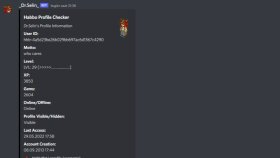 Habbo Hesap İstatistiklerini Sunan Discord Botu Projesi