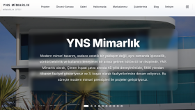 YNS Mimarlık Web Sitesi