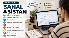 sizin profesyonel sanal asistanınız olurum