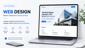 modern şık ve tasarımsal landing page tasarlarım