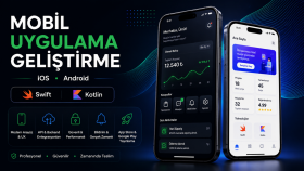 iOS ve Android için mobil uygulama geliştiririm
