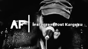 İnstagram Sayfası için post kurgusu