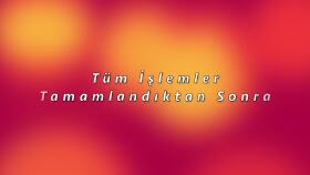 İş örneğim