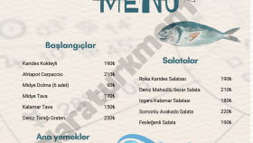 Konsept Menü Tasarımları