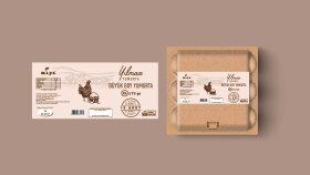 Yılmaz Yumurta Etiket Tasarımı