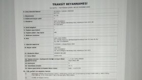 Rusça-Türkçe Transit Beyannamesi Çevirisi