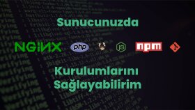 server kurulumlarınızı yapabilirim