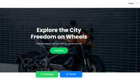 Müşterime özel motosiklet web sitesi
