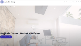 Profesyonel Diş Kliniği Web Sitesi