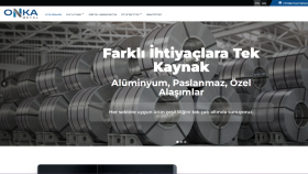 Onka Metal tanıtım sitesi
