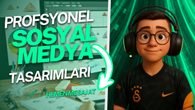 sosyal medya gönderi ve hikaye tasarımı yapıyorum