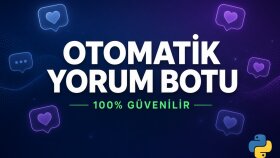 Instagram otomatik yorum botu yapıyorum