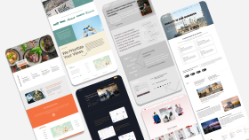 Tasarladığım bazı Web site örnekleri