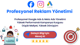 reklamlarınızı profesyonelce yönetiyorum