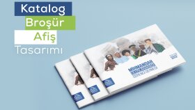 kurum veya işletmenizi tanıtacak katalog & broşür tasarlarım