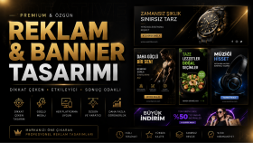 markalar için reklam ve banner tasarlarım