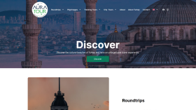 Hostinger ile yapılan seyahat acentası web sitesi tasarımı 