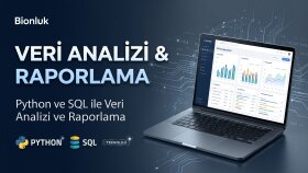 Python ve SQL ile veri analizi ve raporlama yaparım