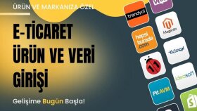 pazaryeri uzmanlığımla ürünlerinizi doğru şekilde listelerim