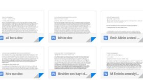 Deşifre İş örneğim