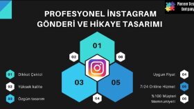 dikkat çekici instagram gönderi ve hikâyeler tasarlarım