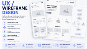 profesyonel wireframe tasarımı yaparım