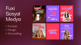 sosyal medya tasarımları hazırlıyorum