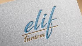 Elif Turizm logo tasarımı