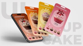 Cupcake App UI Tasarımı