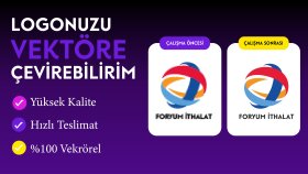 logonuzu vektöre çevirebilirim