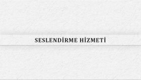 reklamlarınızı seslendiririm
