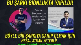 Vedat N. Arslanoğlu İzmir MV Adayı İçin Yaptığım Çalışma!