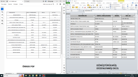 PDF Dosyalarınızı Hatasız ve Düzenli Excel'e Çeviririm