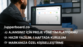 ajansınız için hazır bir proje yönetim platformu sunarım