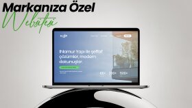 markanıza özel, modern web siteleri tasarlayacağım
