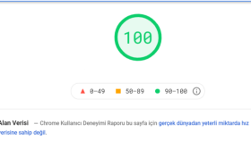 Google Pagespeed Çalışması