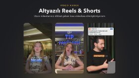 reels ve tiktok için altyazılı video kurgusu yaparım