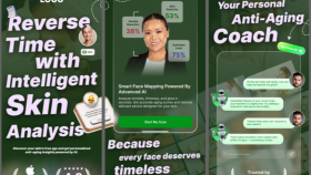 Skincare Mobile App - Screenshot Design