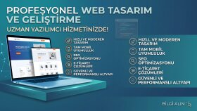 sizin için özgün ve profesyonel web siteleri geliştiririm