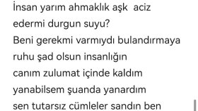 HİSLERİ UYANDIRAN SÖZLER
