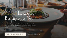 restoran ve kafe için profesyonel web siteleri yapıyorum