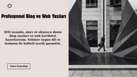 markanız için akılda kalan metinler yazıyorum