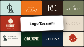markanıza özel modern ve özgün logolar tasarlarım