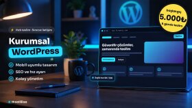 firmanıza SEO uyumlu kurumsal web sitesi tasarlarım