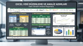 excelde temiz, hızlı veri girişi ve düzenleme yapabilirim