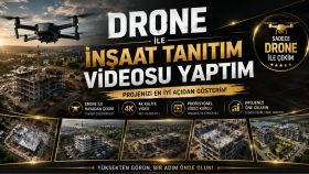 Drone ile çektiğim inşaat videosu