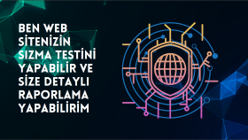 web siteniz için güvenlik testi yapabilir ve raporlarım