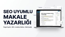 web siteniz için SEO uyumlu özgün yazı hazırlayabilirim