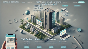 Skyline Designs - Profesyonel ve Şık Web Sitesi Tasarımları