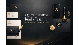 markalar için sade ve güçlü logo tasarımları hazırlıyorum